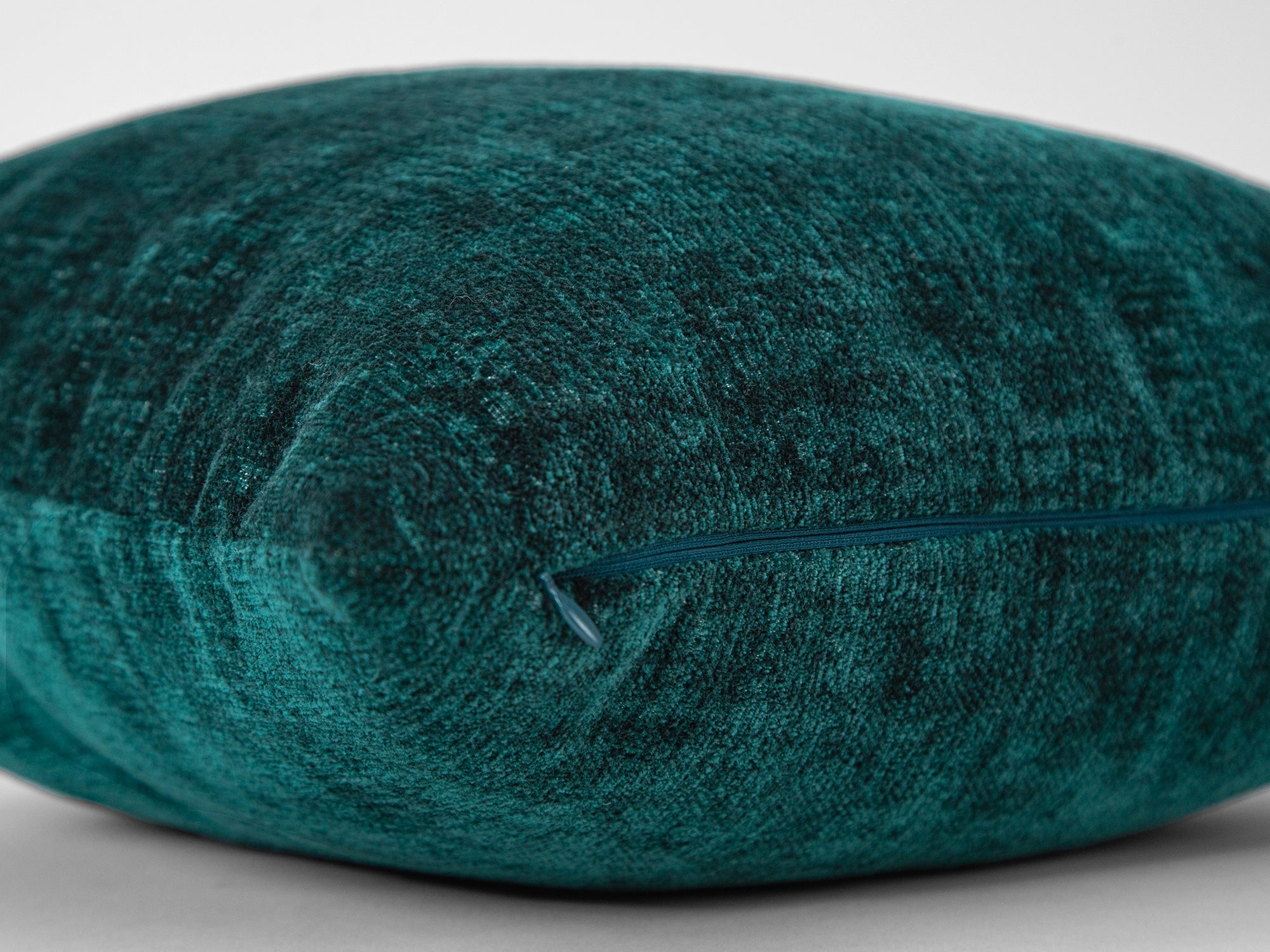 Dark Teal Textured Soft Pillow Cover