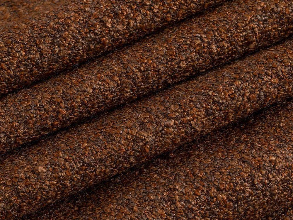 Terracotta Boucle Upholstery Fabric - Roam Boucle