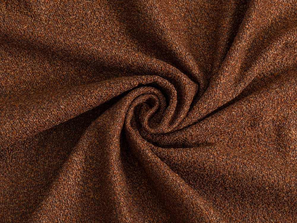 Terracotta Boucle Upholstery Fabric - Roam Boucle