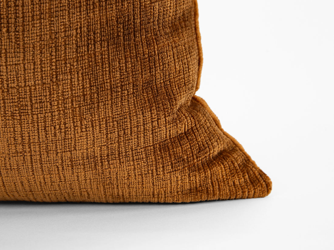 Terracotta Chenille Pillow Cover – Cozy