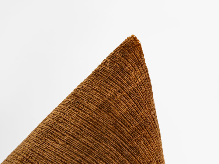 Terracotta Chenille Pillow Cover – Cozy