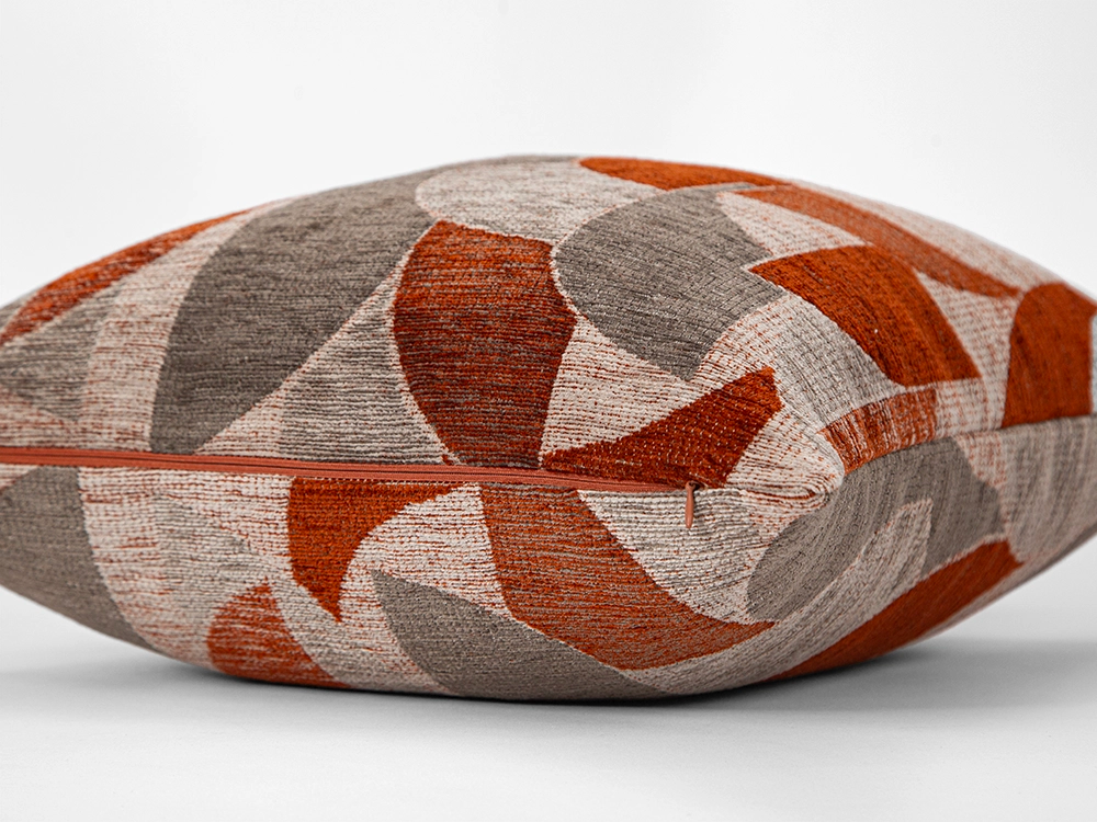 Colorful Boho Geometric Woven Pillow Cover