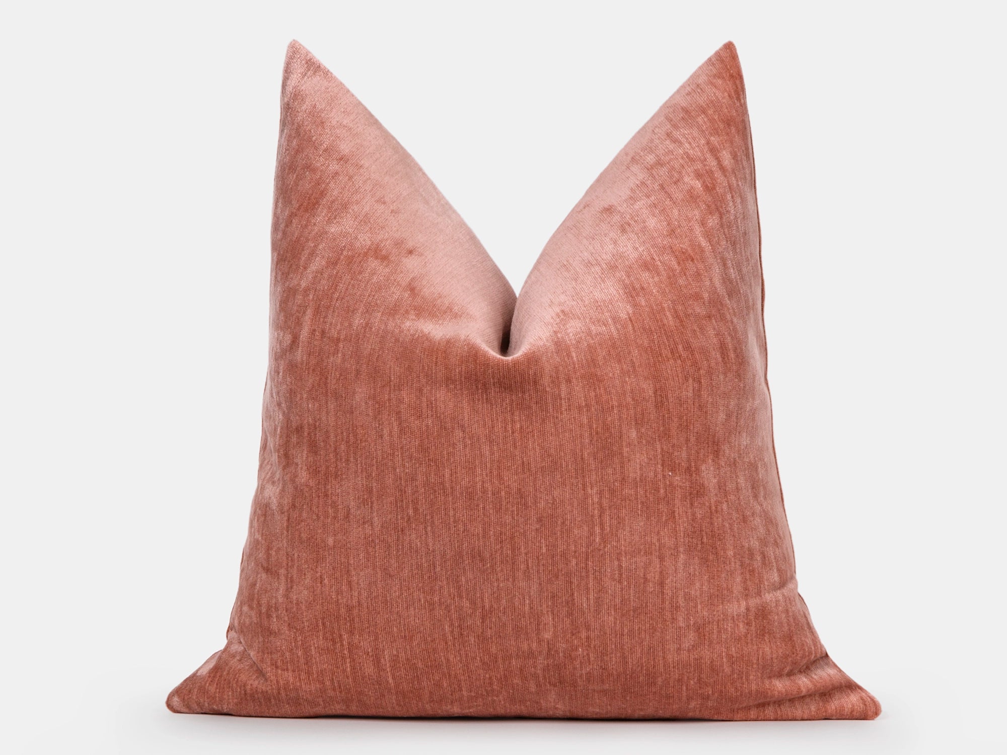 Warm Rose Woven Pillow Cover - Lustre