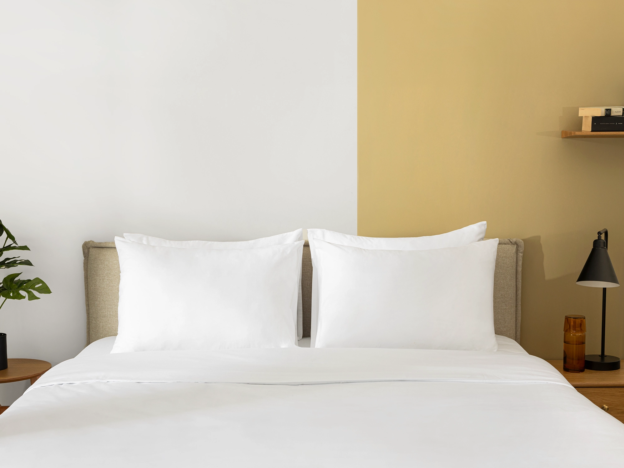 Perfect White 400 TC Sateen Sheet Set