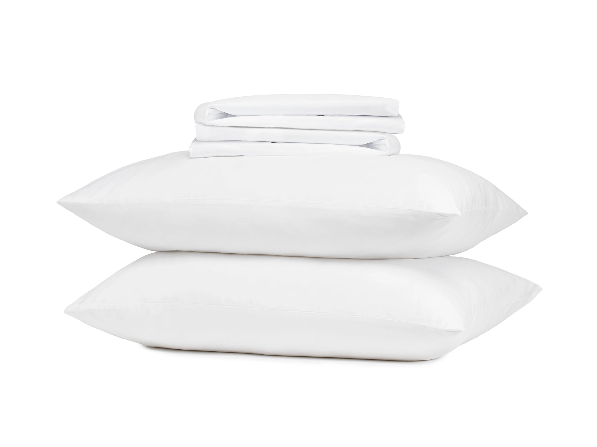 Perfect White 400 TC Sateen Sheet Set