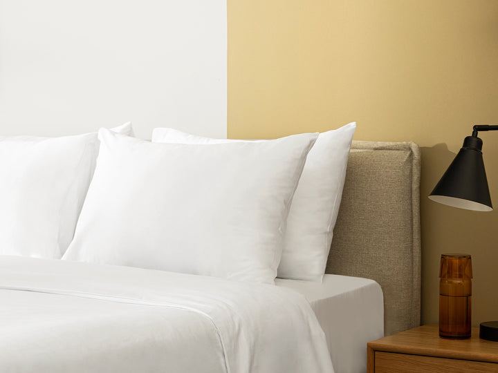 Perfect White 400 TC Sateen Duvet Set