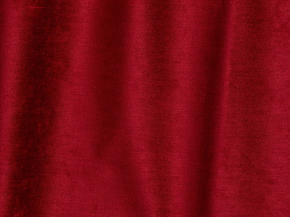 Wine Red Silky Upholstery Fabric - Silkha